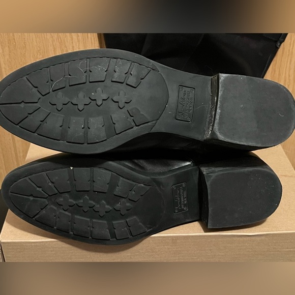 Sam Edelman Patton 2 Riding Boots Black Leather
Side Zip Buckle - Picture 13 of 15